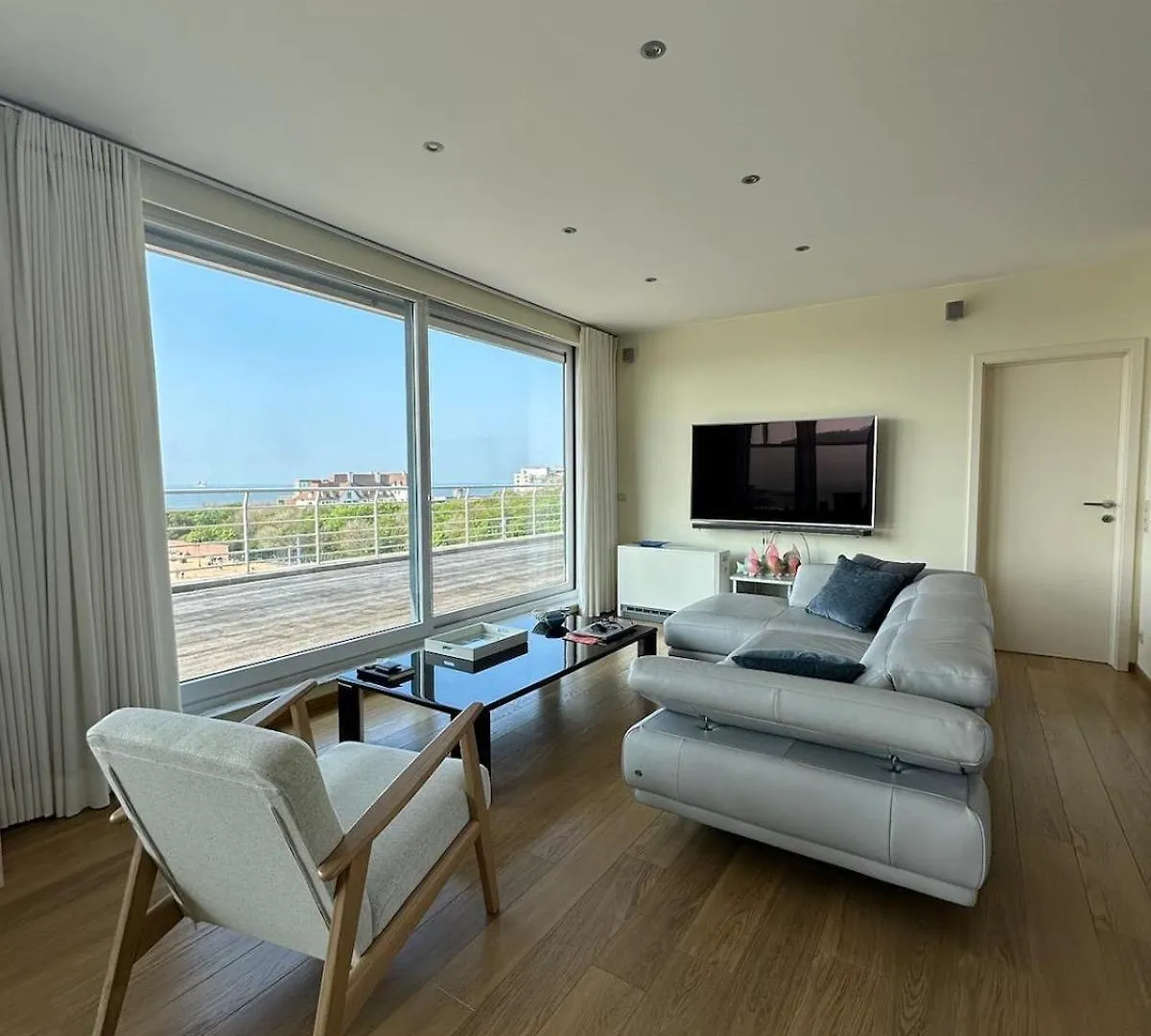 דירה Penthouse Ostend With Seaview בלגיה