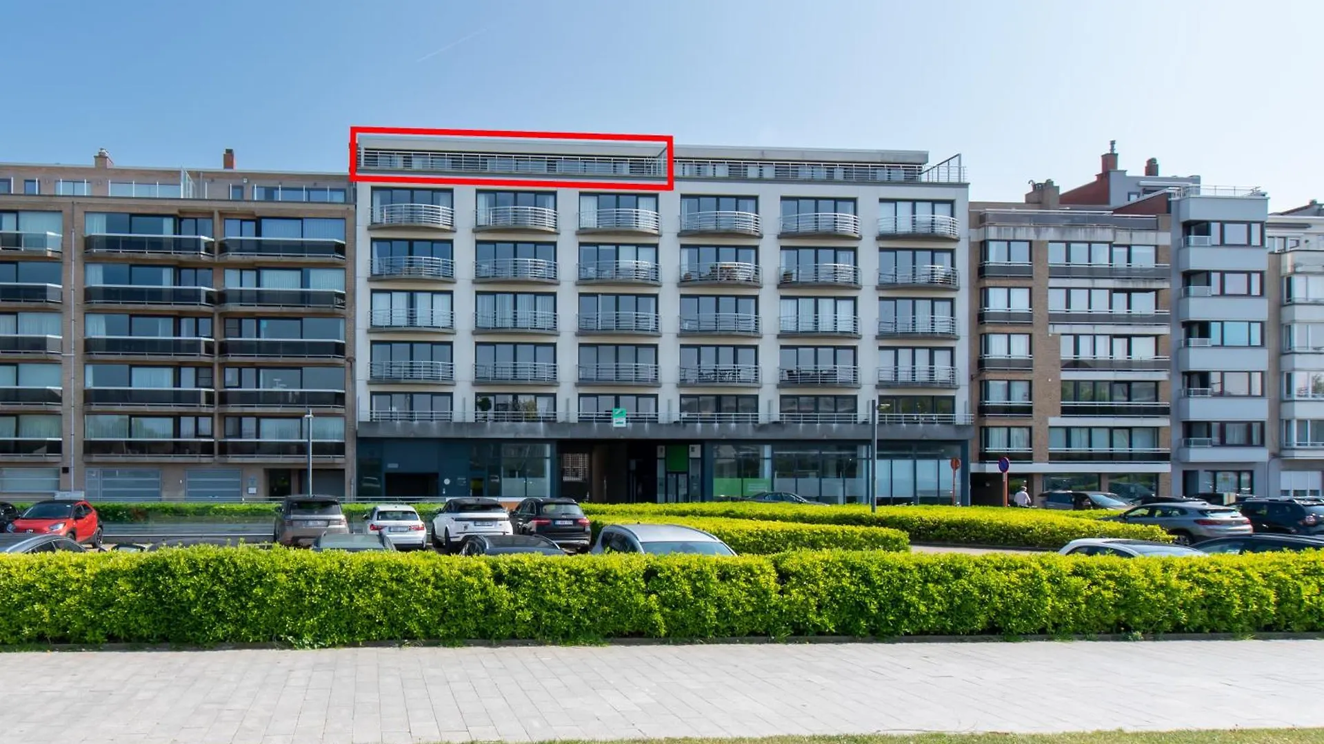 Penthouse Ostend With Seaview בלגיה