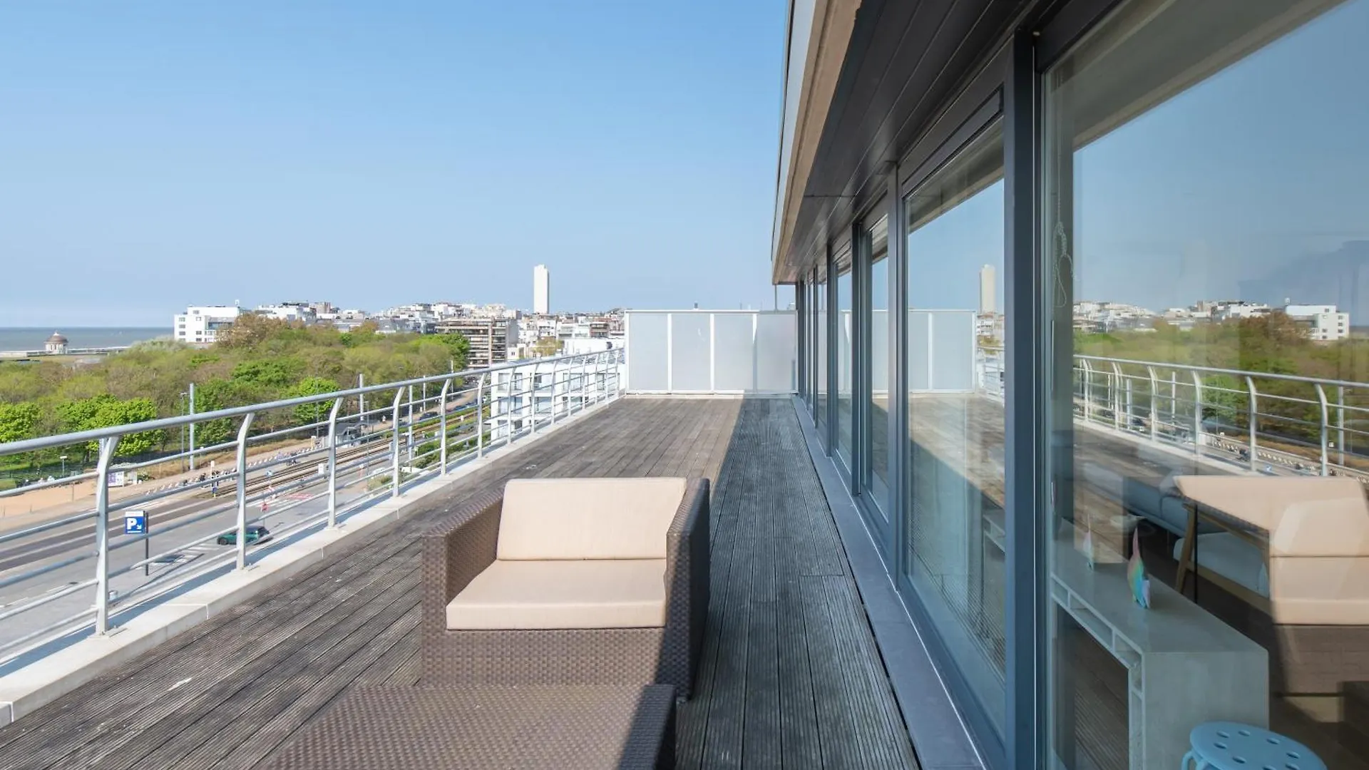 Apartmán Penthouse Ostend With Seaview