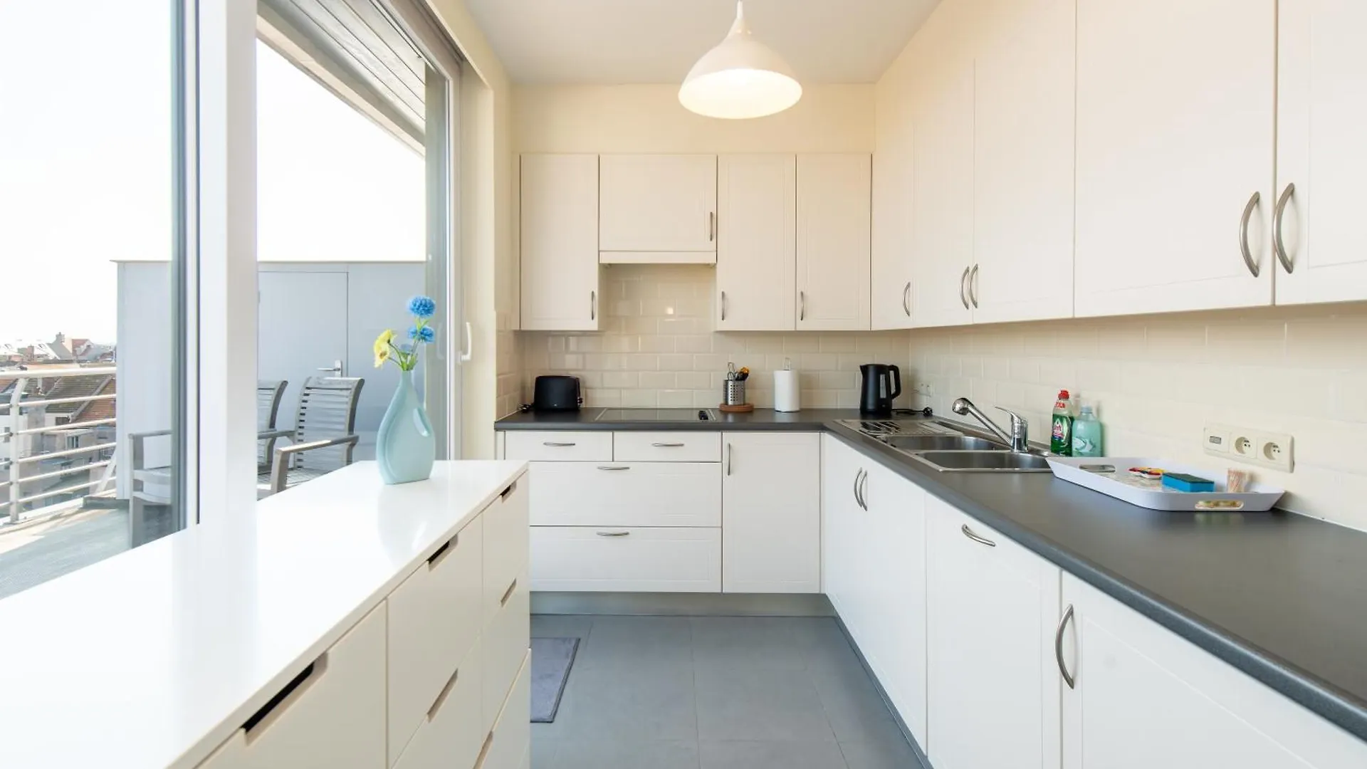 דירה Penthouse Ostend With Seaview